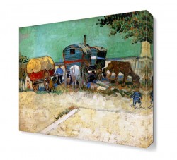 At Arabası Canvas Tablo