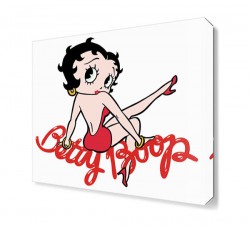 Batty Boop Canvas Tablo