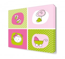 Benim Dünyam Canvas Tablo