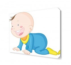 Emekleyen Bebek Canvas Tablo (1)
