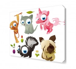 Arkadaş Canlısı Canvas Tablo