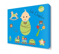 Doğum Günü3 Canvas Tablo