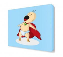 Super Bebek Canvas Tablo (1)