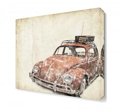 Nostalji Araba4 Canvas Tablo (1)