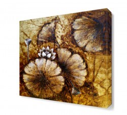 Kahverengi Çiçek Tablosu (1)