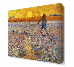 Van Gogh Bahçıvan Tarla Tablosu