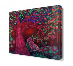 Pembe Aşk Ağacı Tablosu