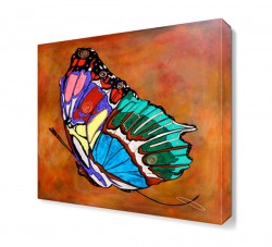 Renkli Büyük Kelebek Tablosu