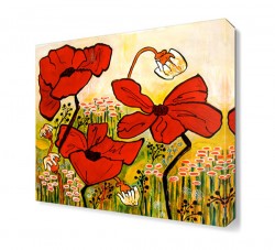 Papatyalar ve Gelincikler Tablosu