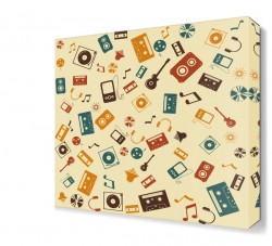 Dekoratif Entrumanlar Canvas Tablo