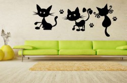 Üç Kedi Ayak İzleri - Thumbnail