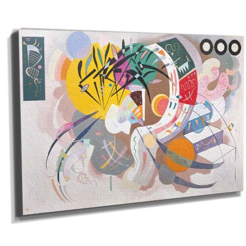 Vasiliy kandinsky canvas tablo